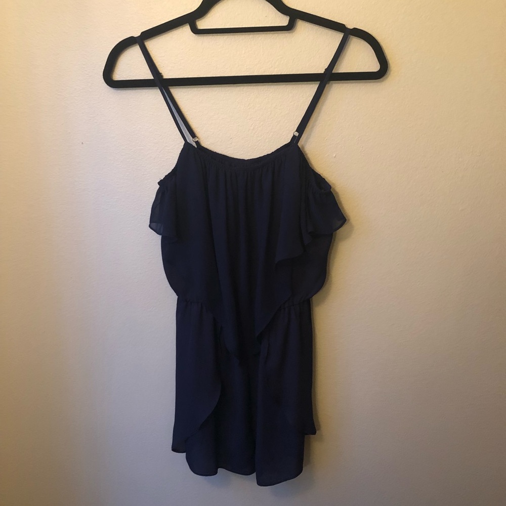 BCBGeneration Blue Romper